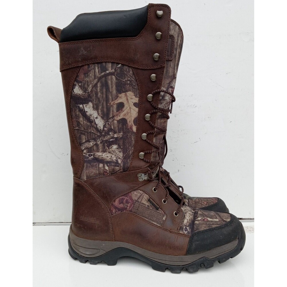 Field & Stream Men's 15 inch Waterproof Snake Boots (Size: 11.5) Mossy Oak